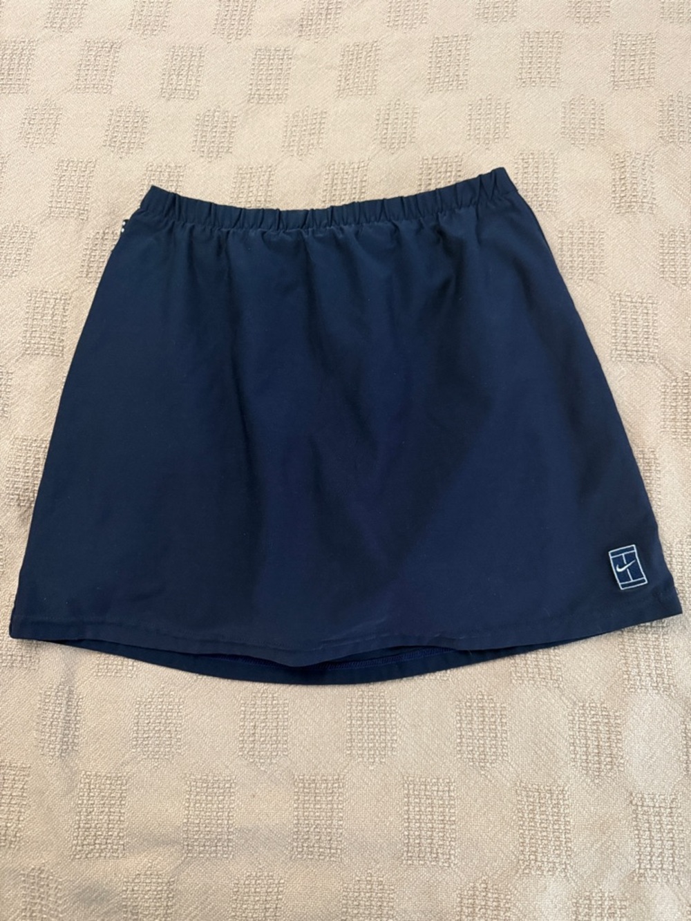 Nike Navy Athletic Skater Skirt with Logo